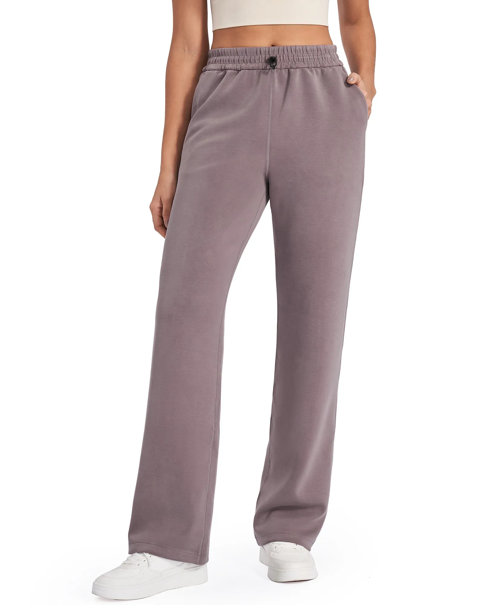 AiryBlend Mid-Waist Wide Leg Sweatpants