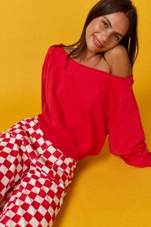 AntiStatic Weave Alina Crop Sweatshirt