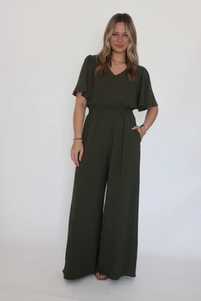 Vintage Pullover Mellie Wide Leg Jumpsuit
