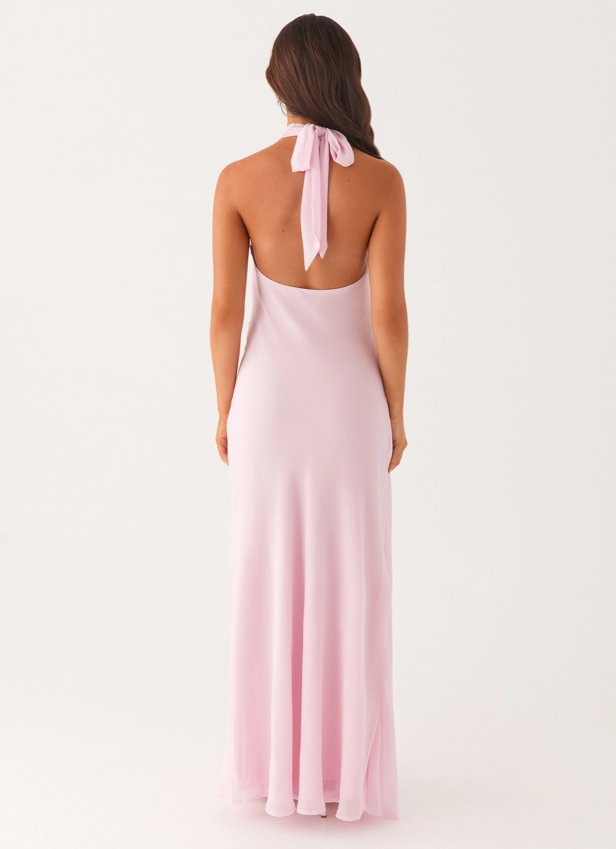 Airy Feel Somebody To You Maxi Dress - Pastel Pink