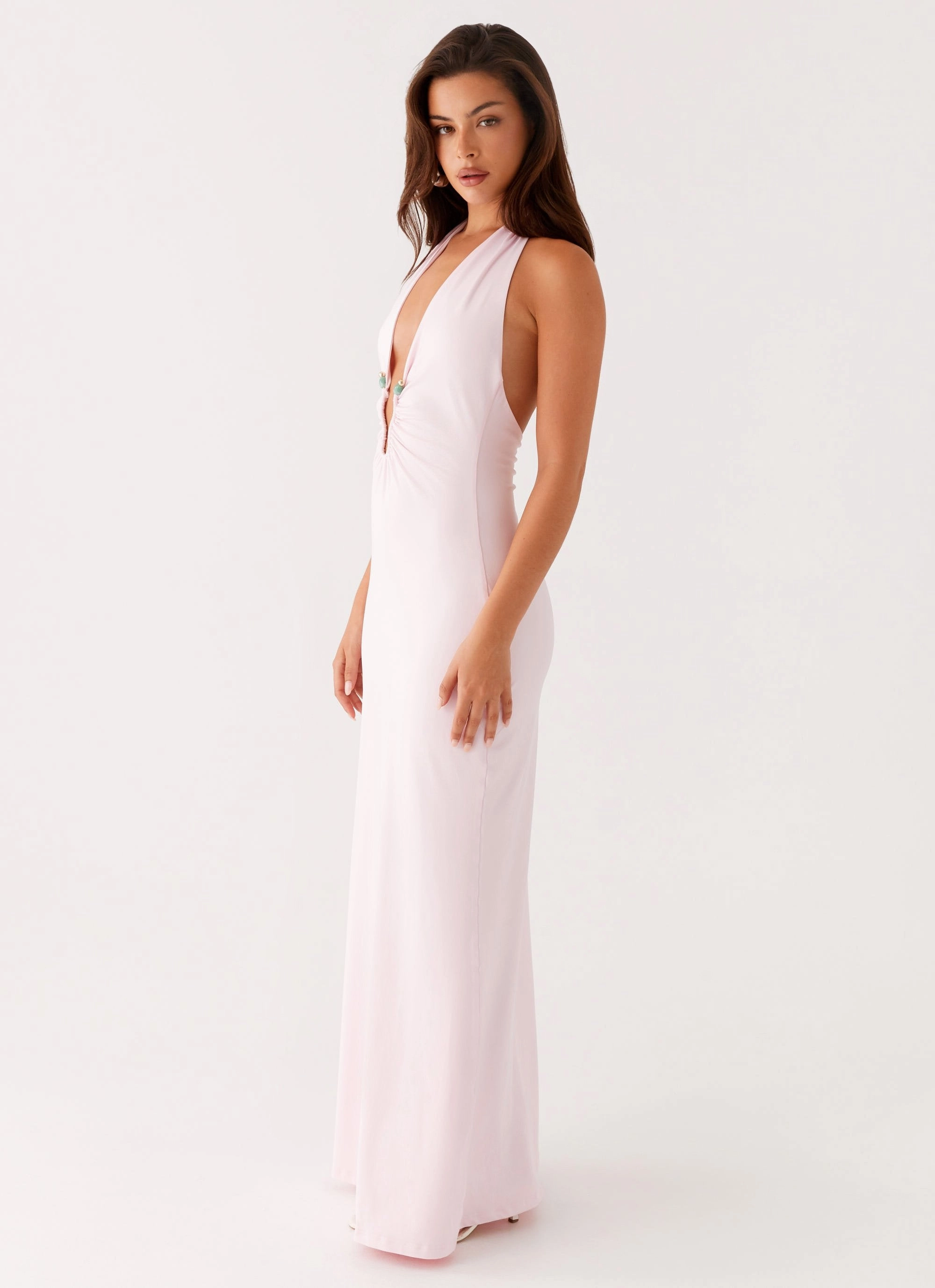 Chill Base Glamorous look Nicola Maxi Dress - Pink