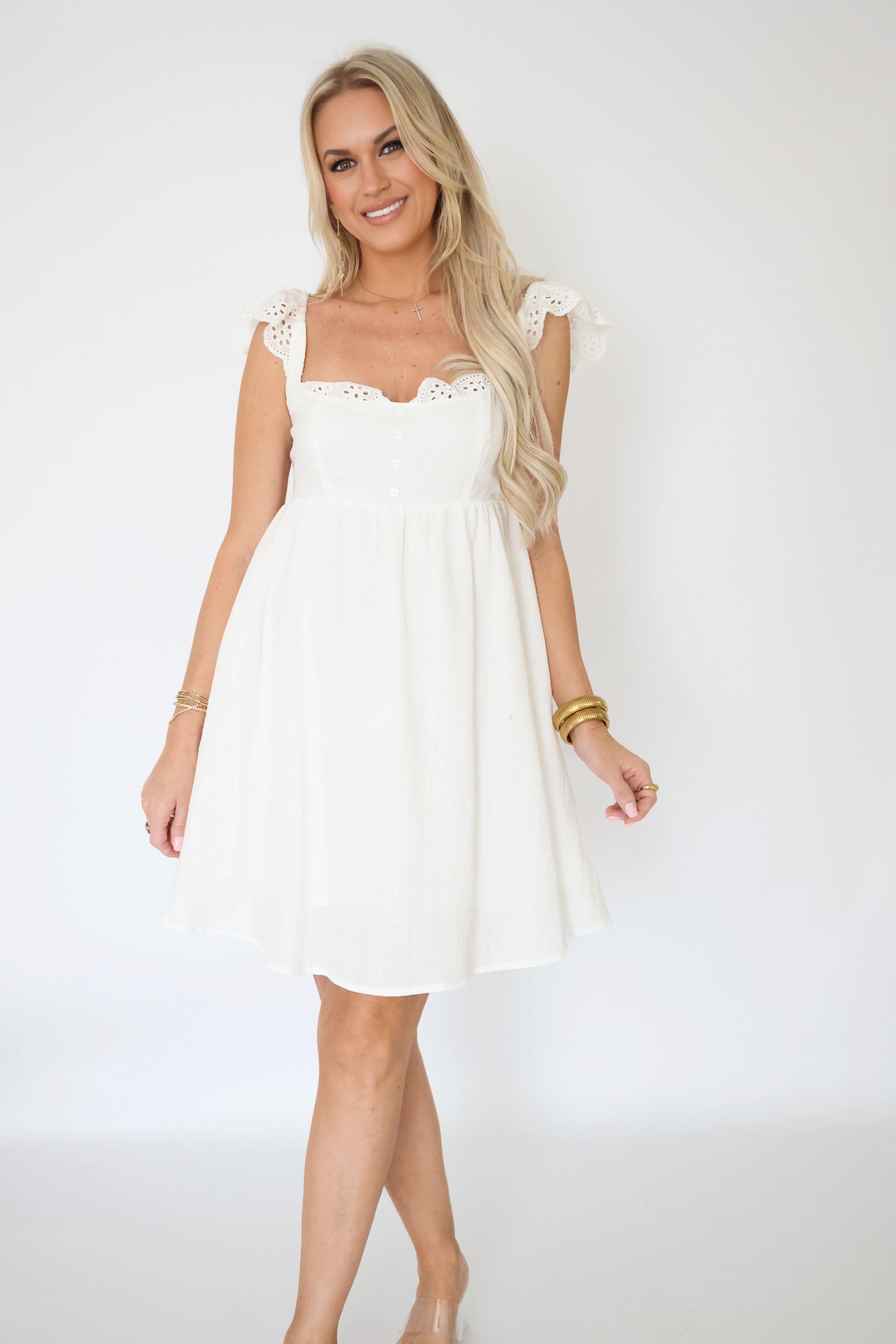 Hillary Sundress (FINAL SALE) Slim Silhouette Reflective Accent Trim