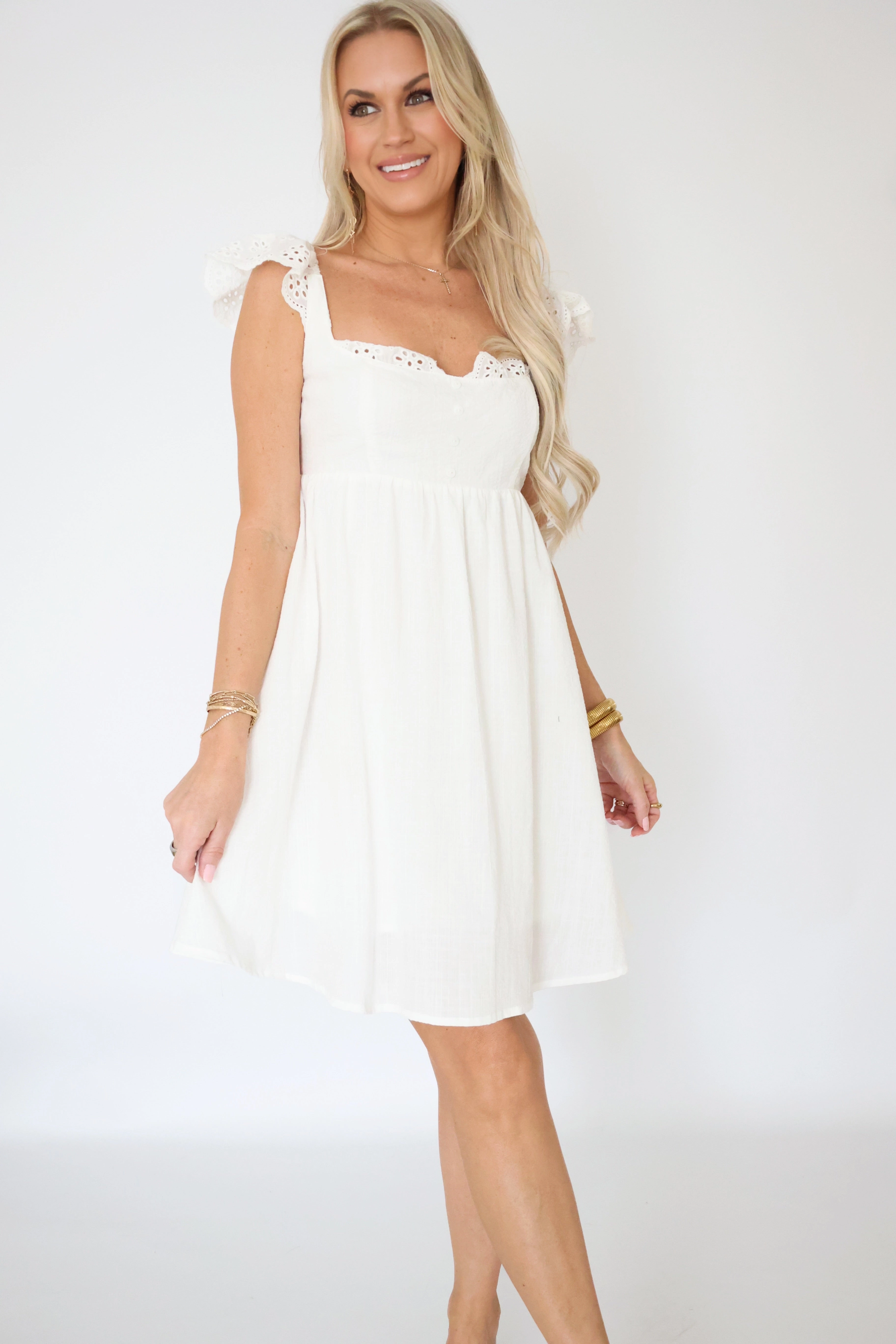 Hillary Sundress (FINAL SALE) Adjustable drawstring Friction Reducing Finish