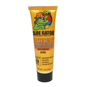 ALOE GATOR SPF 40  WATER RESISTANT PROTECTIVE LOTION