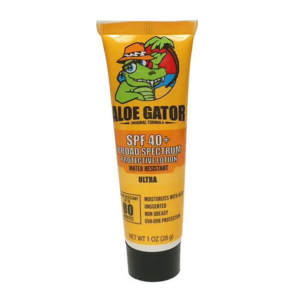 ALOE GATOR SPF 40  WATER RESISTANT PROTECTIVE LOTION
