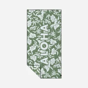 Alohauke Performance Quick-Dry Travel Towel - Moss