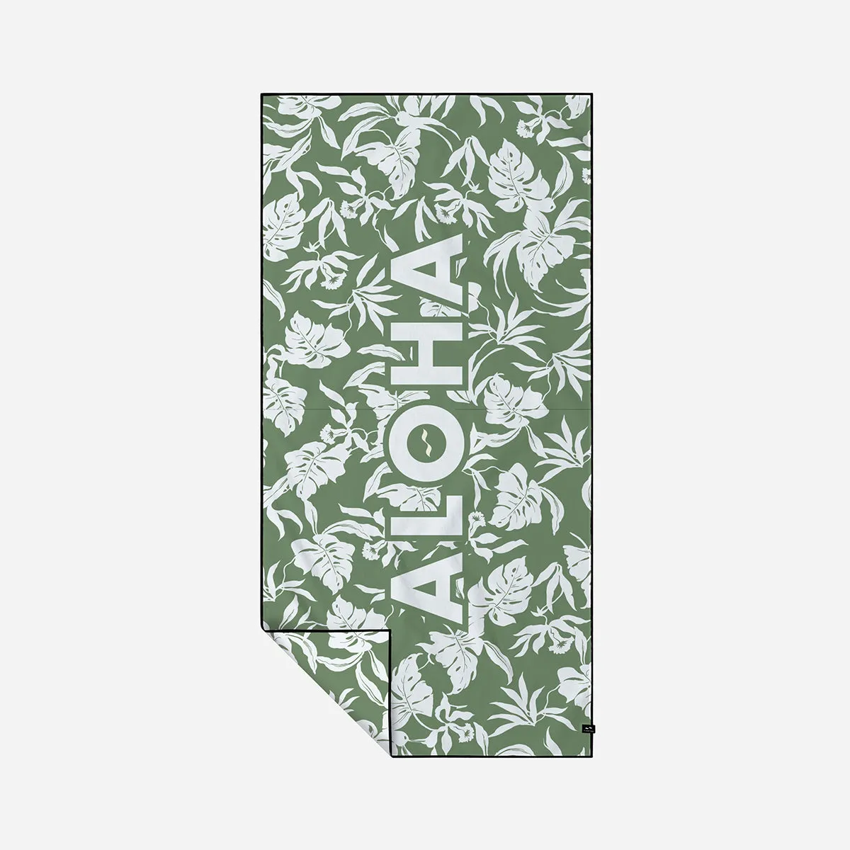 Alohauke Performance Quick-Dry Travel Towel - Moss