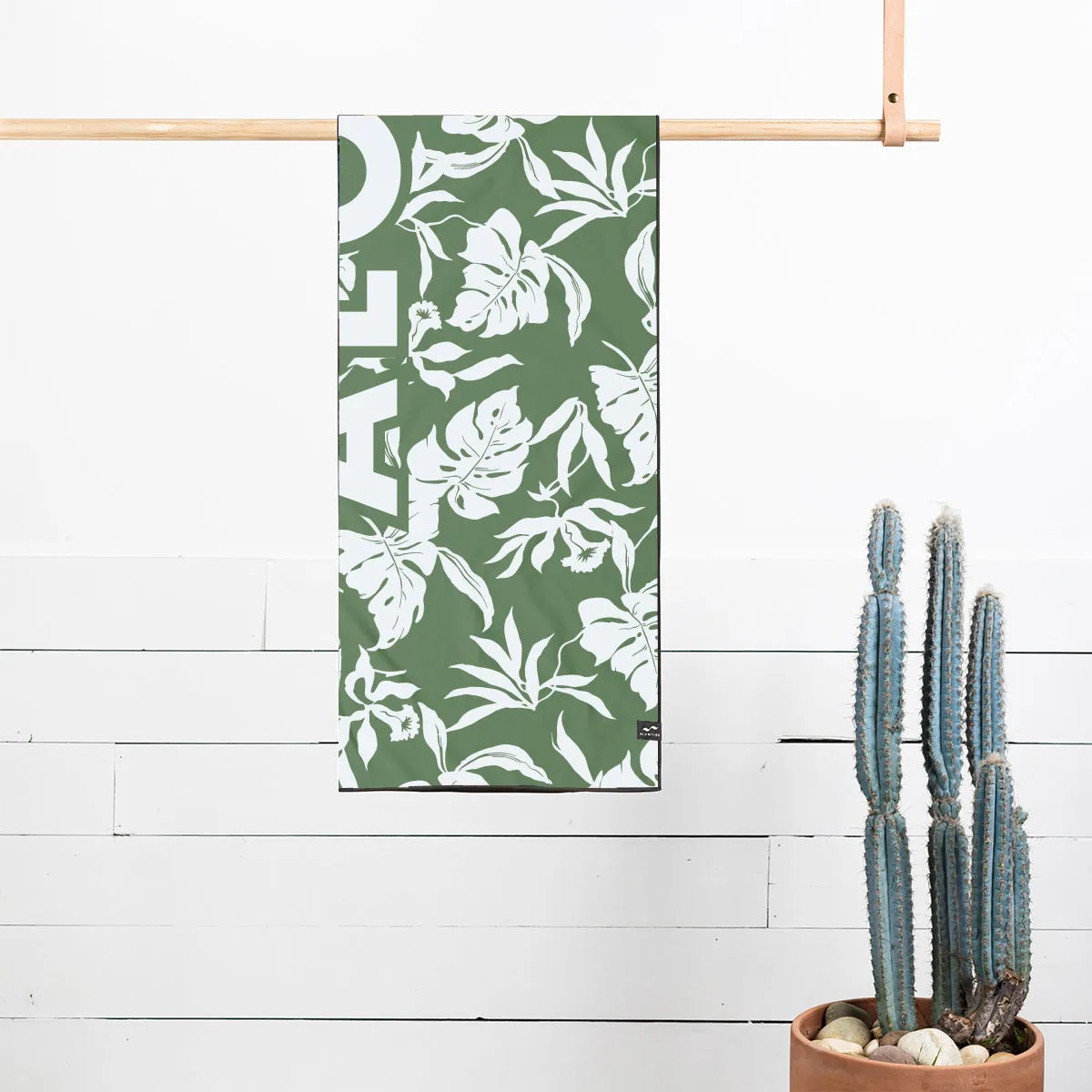 Alohauke Performance Quick-Dry Travel Towel - Moss