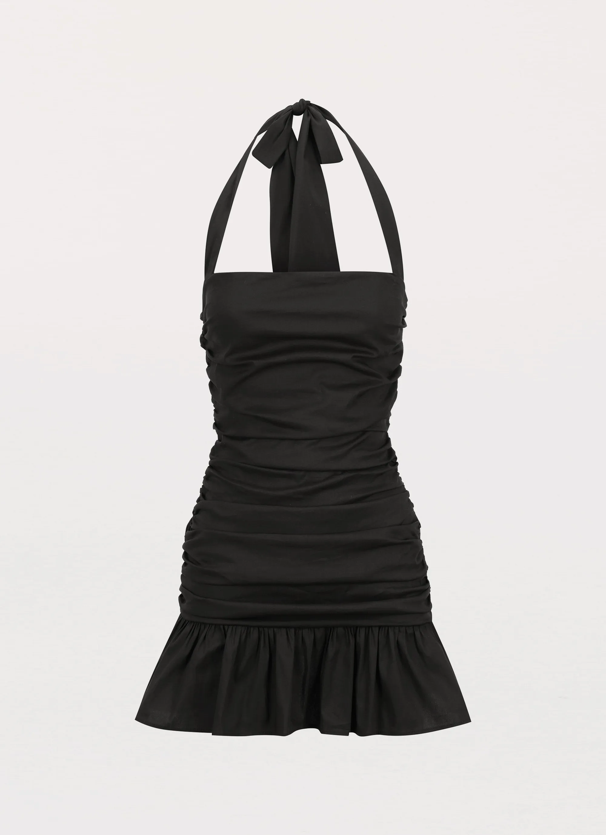 Alone With You Mini Dress - Black Lounge Comfort