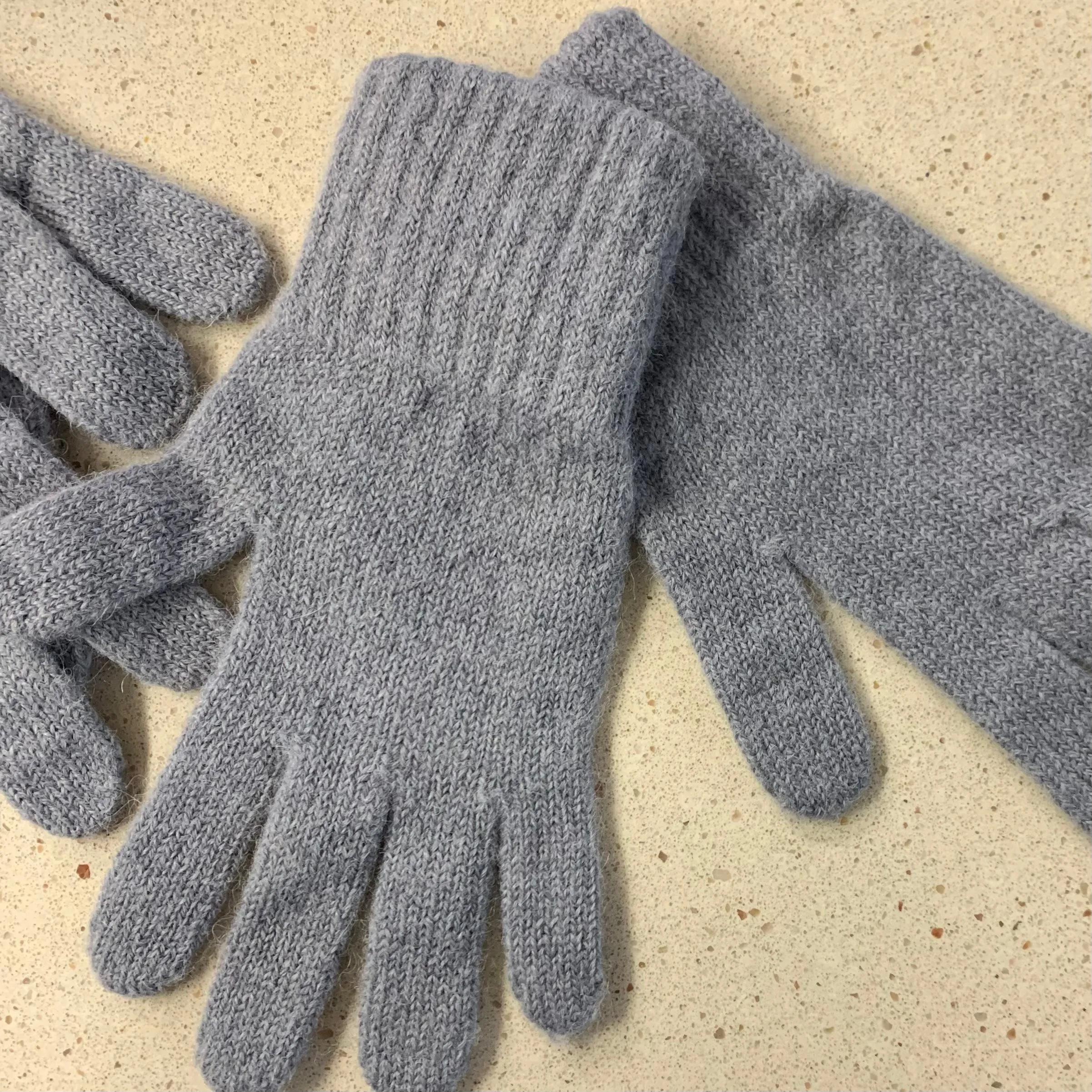 Alpaca Outdoor Gloves in Slate Grey
