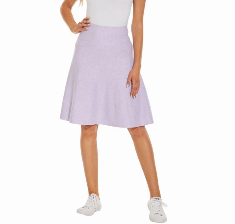 Neutral Shade AMAZING MM SKIRT - SUMMER STYLE LILAC