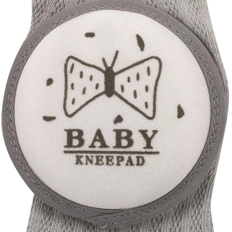 Amchi Baby 1 Pair Anti-Slip Padded Baby Knee Pads for Crawling - 0 to 3 Years