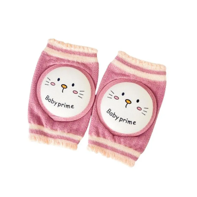 Amchi Baby 1 Pair Anti-Slip Padded Baby Knee Pads for Crawling - 0 to 3 Years