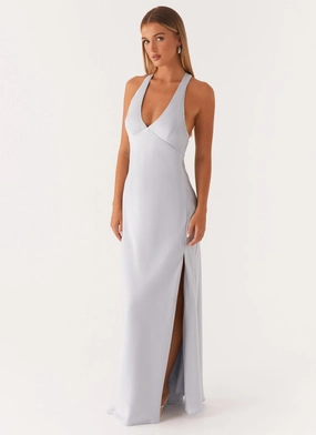 Comfy Comfort Perfect Mood Angie Maxi Dress - Blue