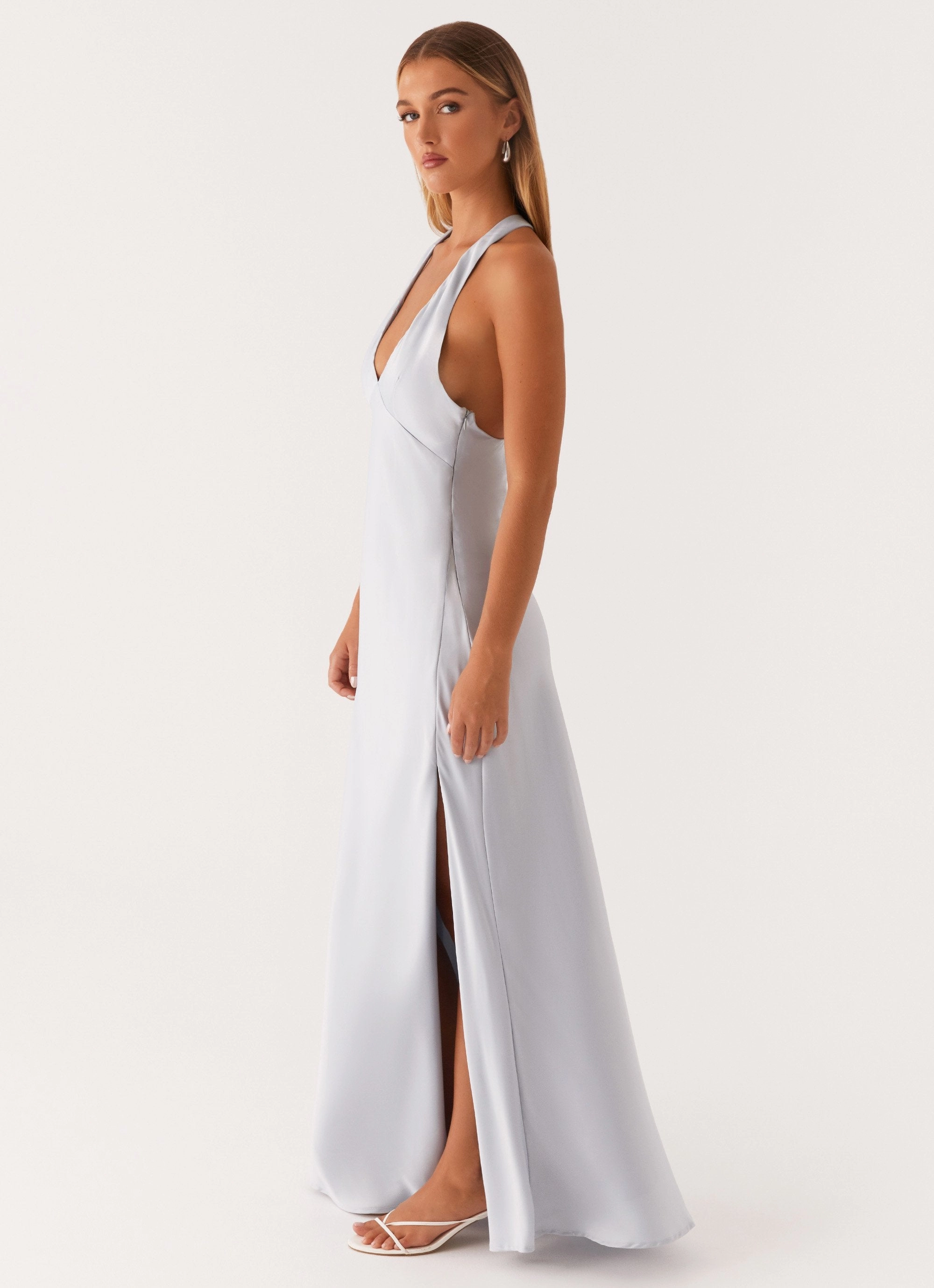 Angie Maxi Dress - Blue Bold Simplicity