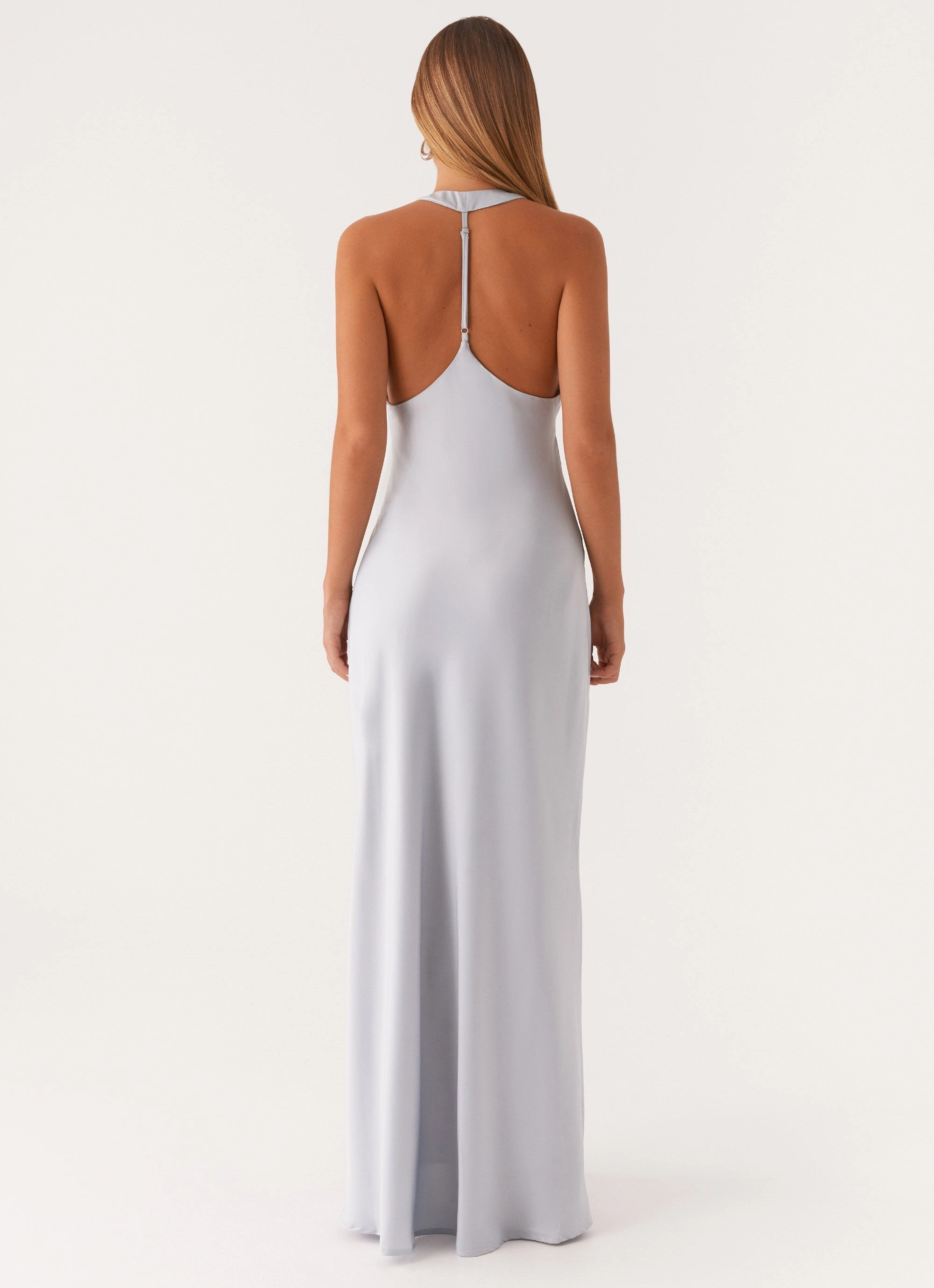 Fashion-forward day dress Refined touch Angie Maxi Dress - Blue