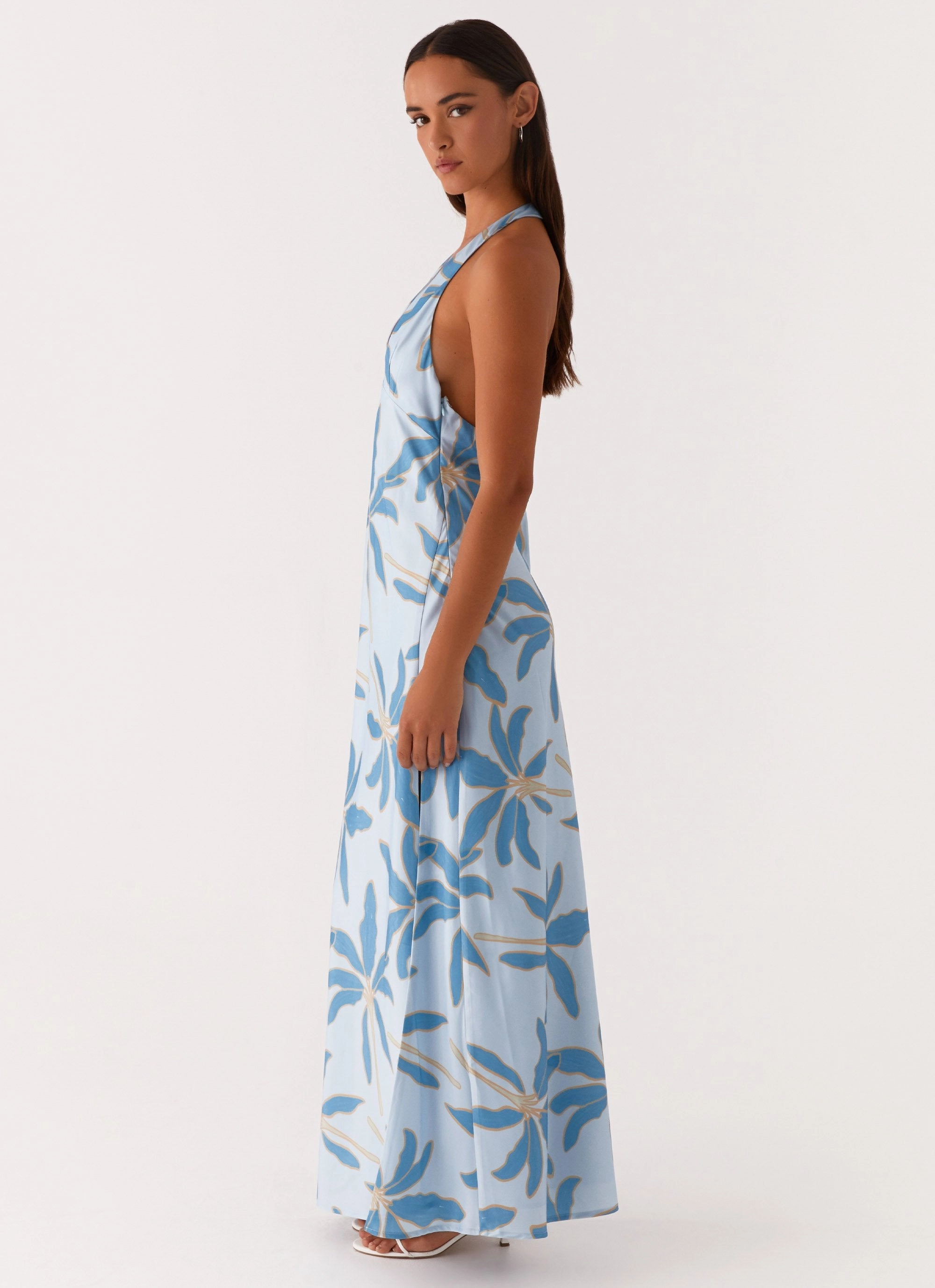 Workwear Angie Maxi Dress - Opulent Blue