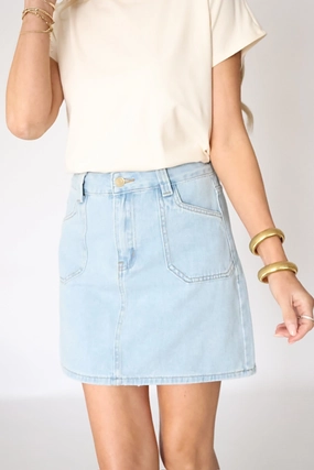 Interlock Stitching Sporty Blouse Annalee Skirt