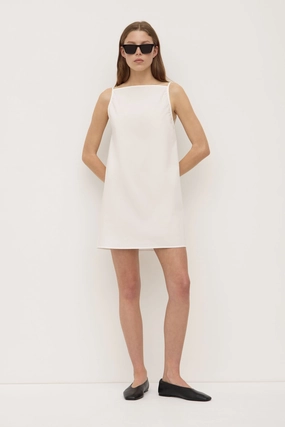 Smart Texture Walk Grace Annie Poplin Mini Dress