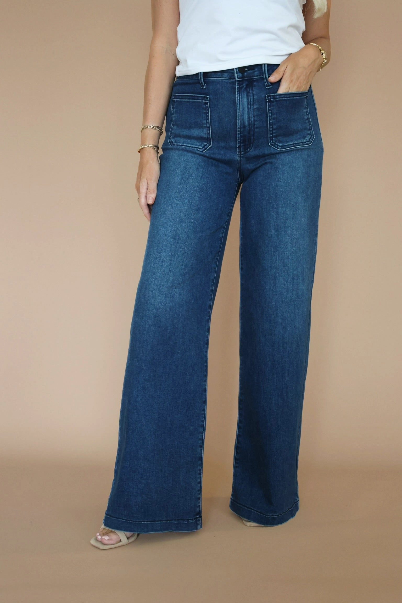 HighElasticity Fleece Pullover Annsley Jeans