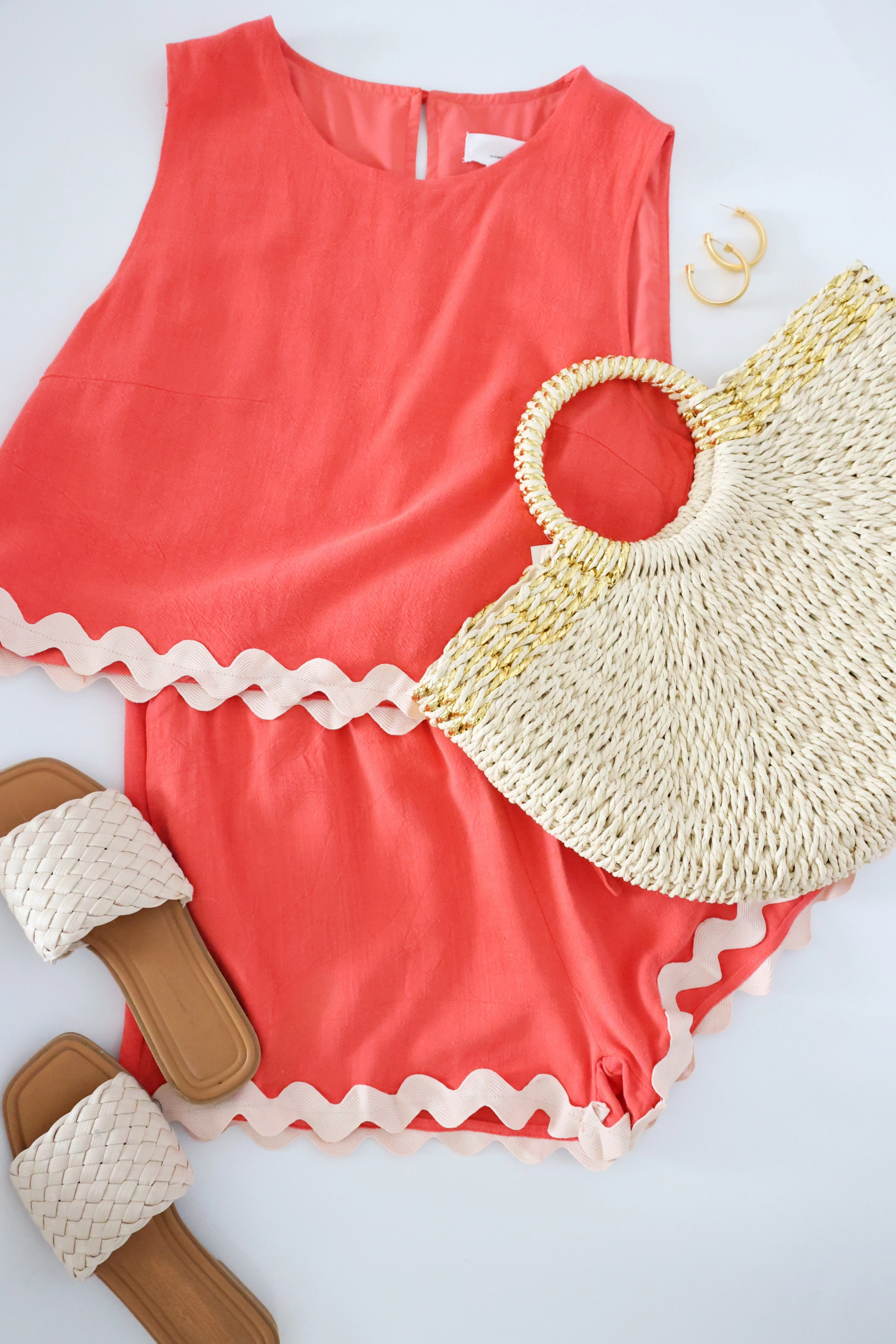 Caroline Set (FINAL SALE) Curved Hemline