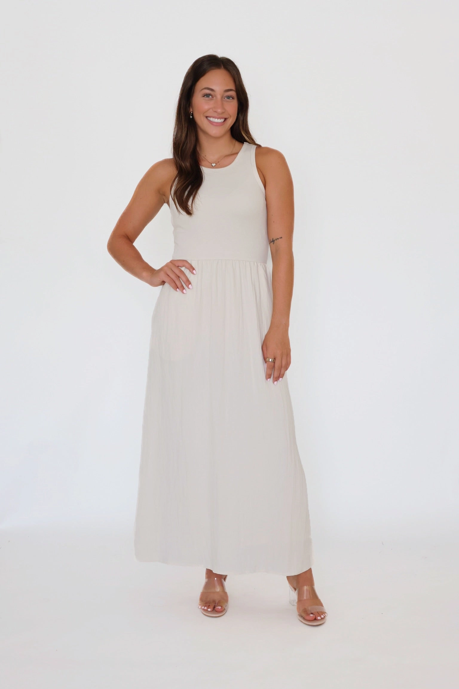 Moisture Wicking Technology Charlotte Midi Dress