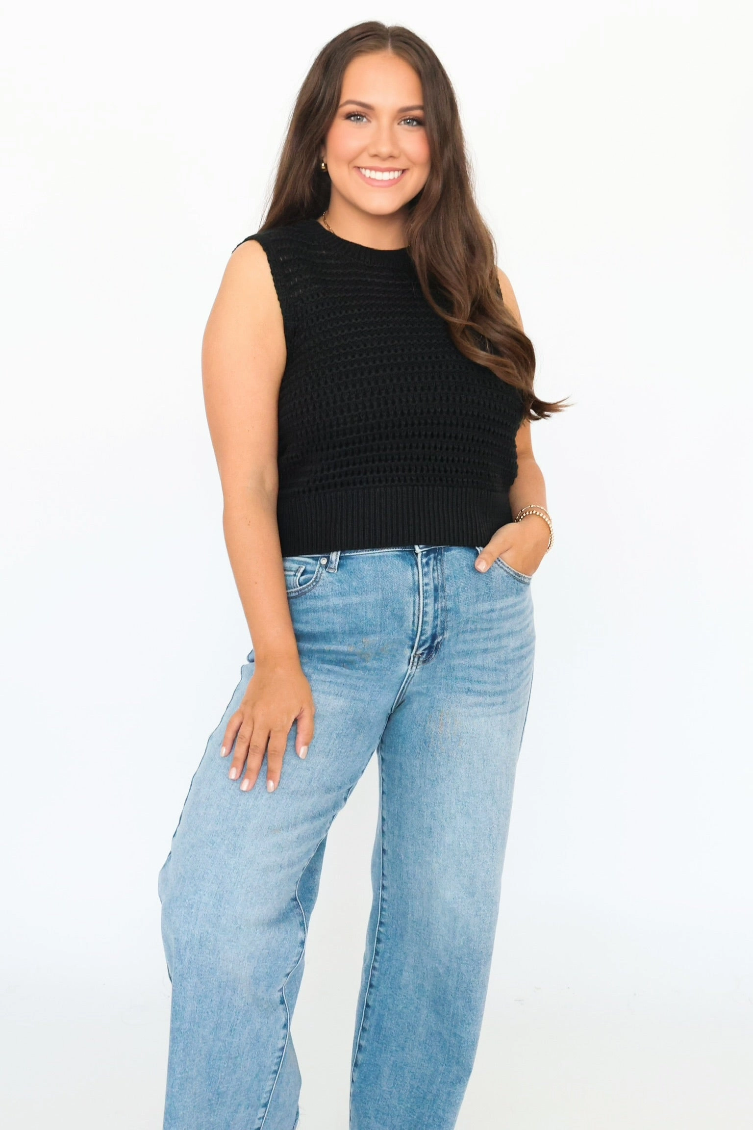 Classic Hoodie NonChafeCollarTech Sal Sweater Tank (FINAL SALE)