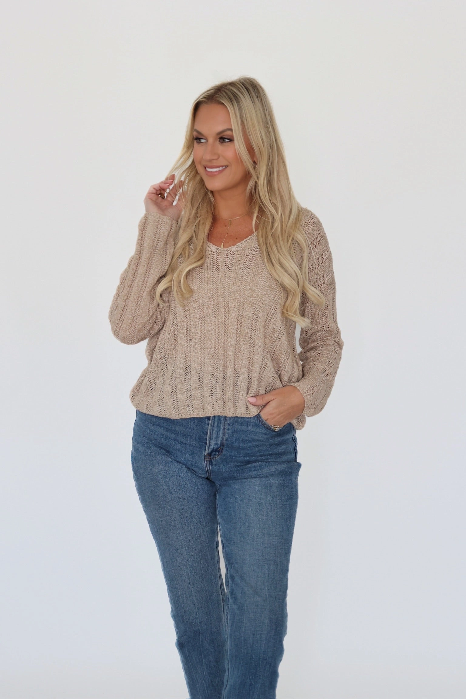 Devon Knit Sweater Thermal Regulation System Seamless Construction Design