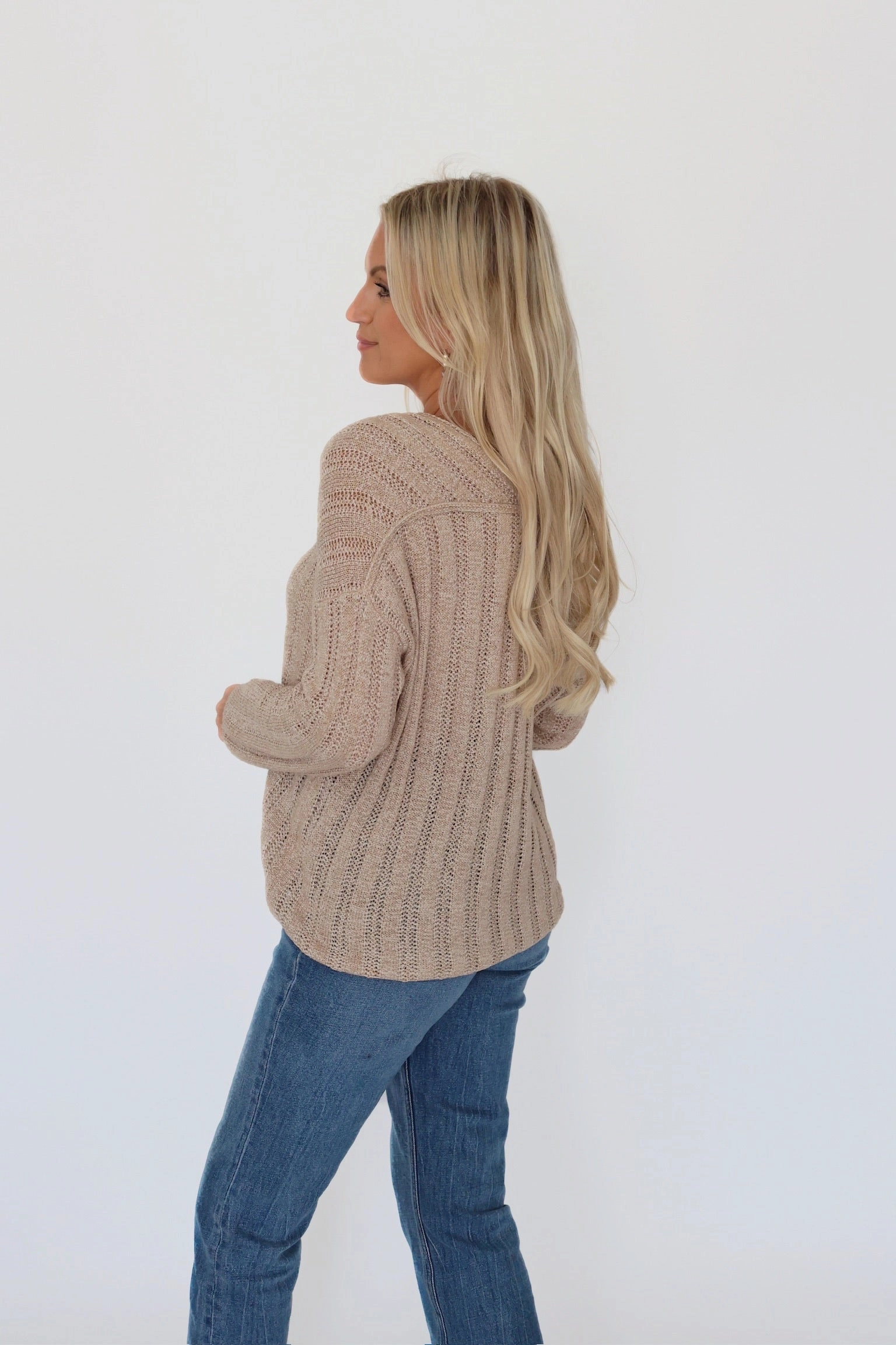 Recycled Material Blend Active Tee Devon Knit Sweater