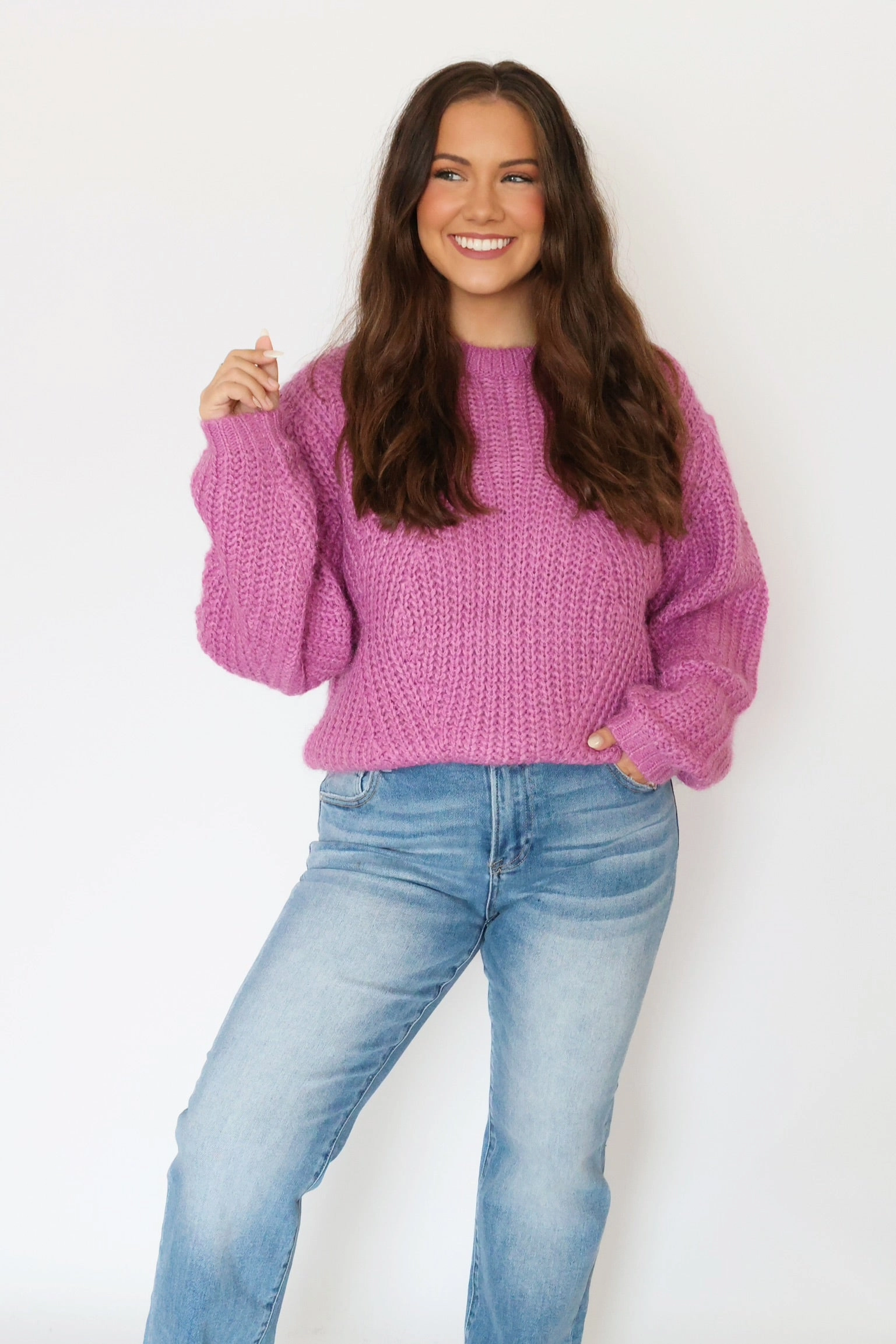 Adjustable Hem Athena Sweater (FINAL SALE)