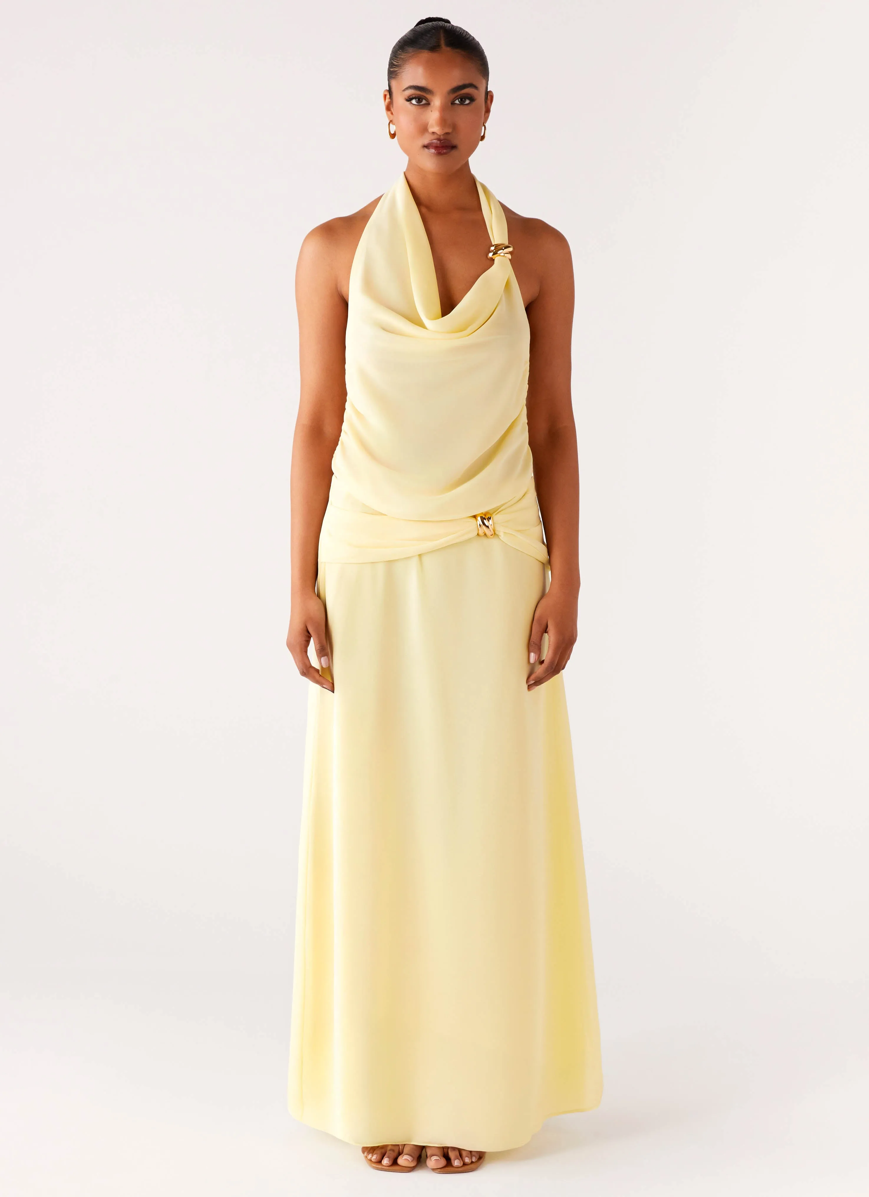 Anuhea Maxi Skirt - Yellow Odor control