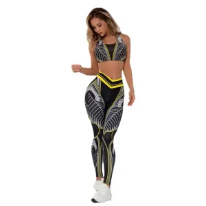 AOUTDOOR9 Pants Women Leggings Sports Fitness Tights Yoga
