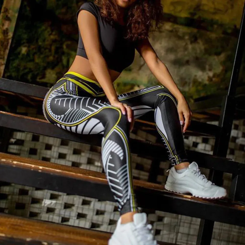 AOUTDOOR9 Pants Women Leggings Sports Fitness Tights Yoga