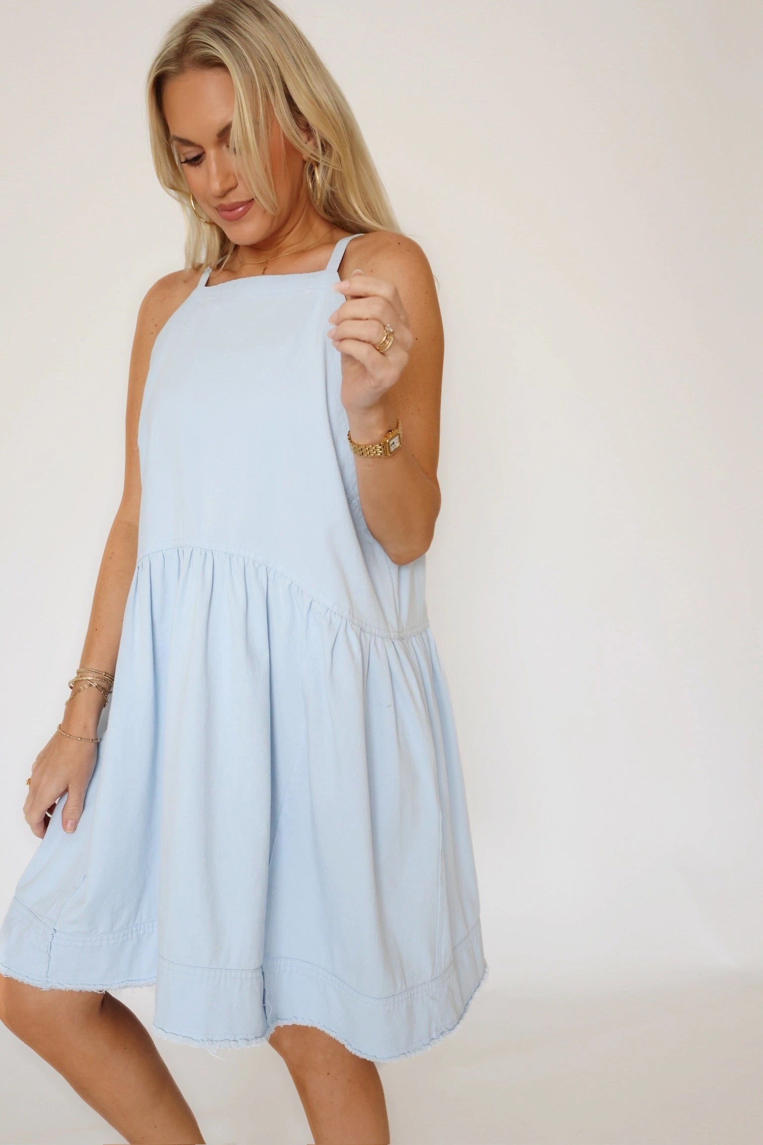 April Apron Dress (FINAL SALE) Low Profile Seaming