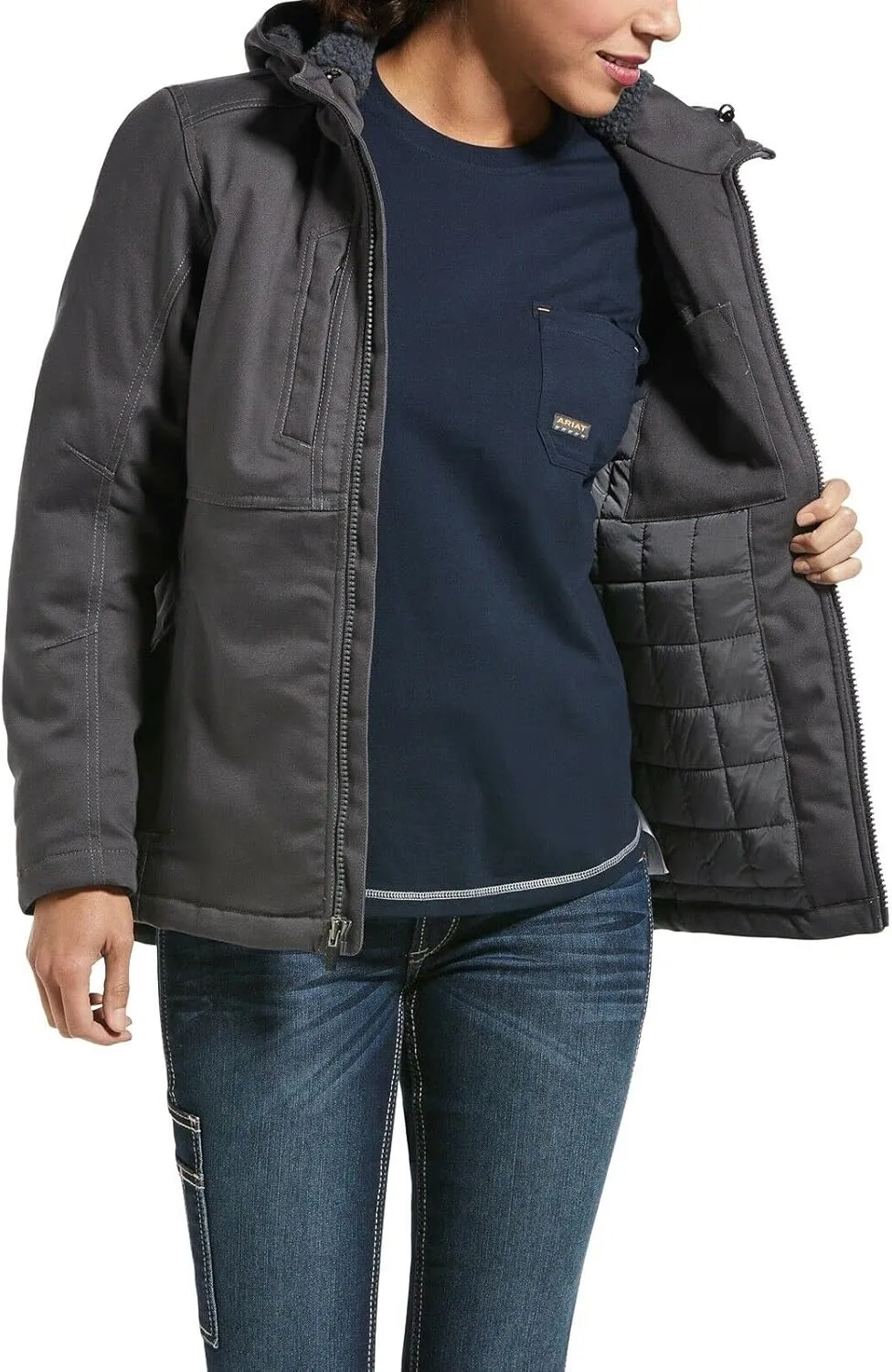 ARIAT Women's Rebar Duracanvas Insulated Jacket