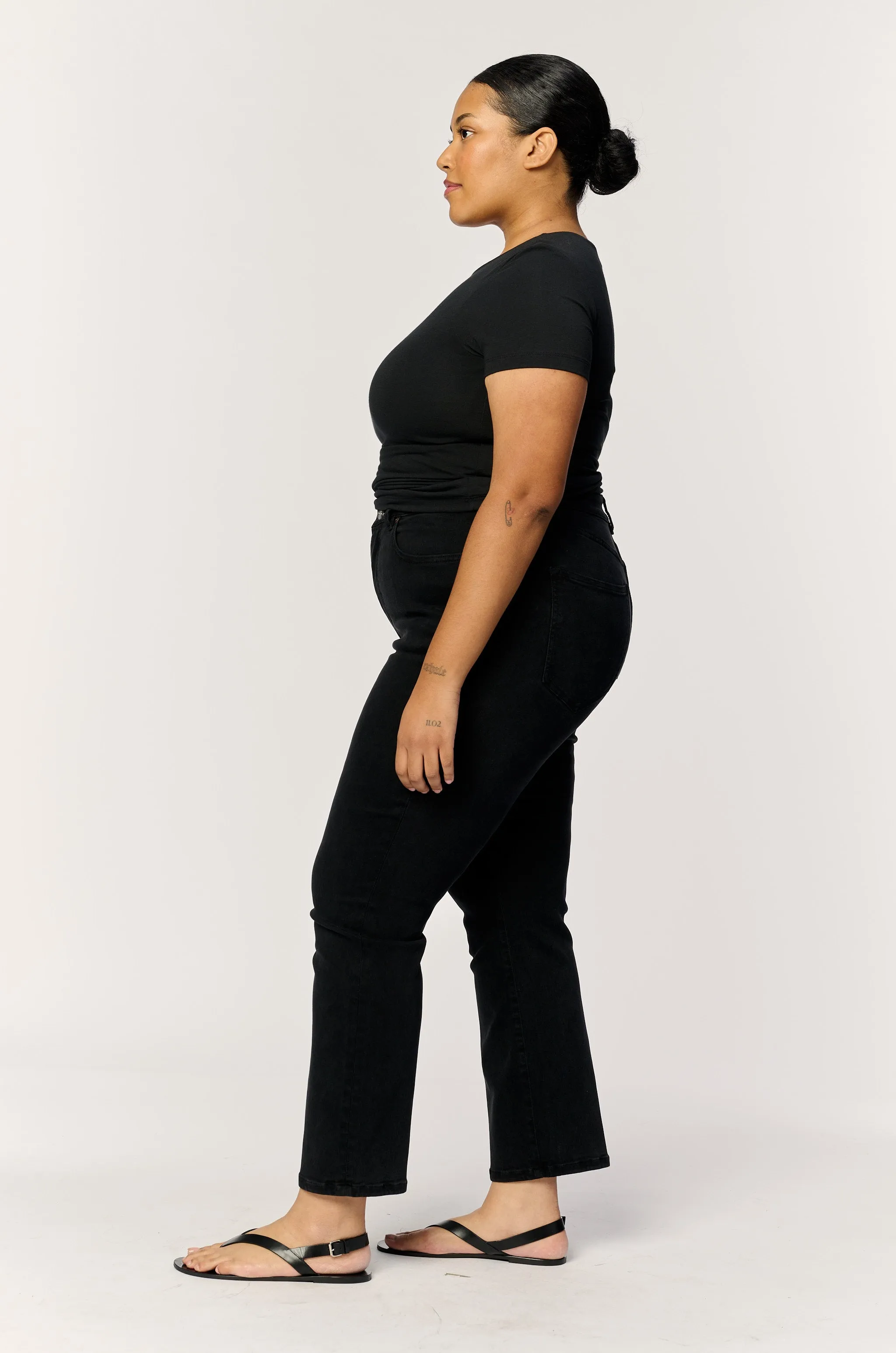 ASE PLUS STRETCH - STRAIGHT | JET BLACK