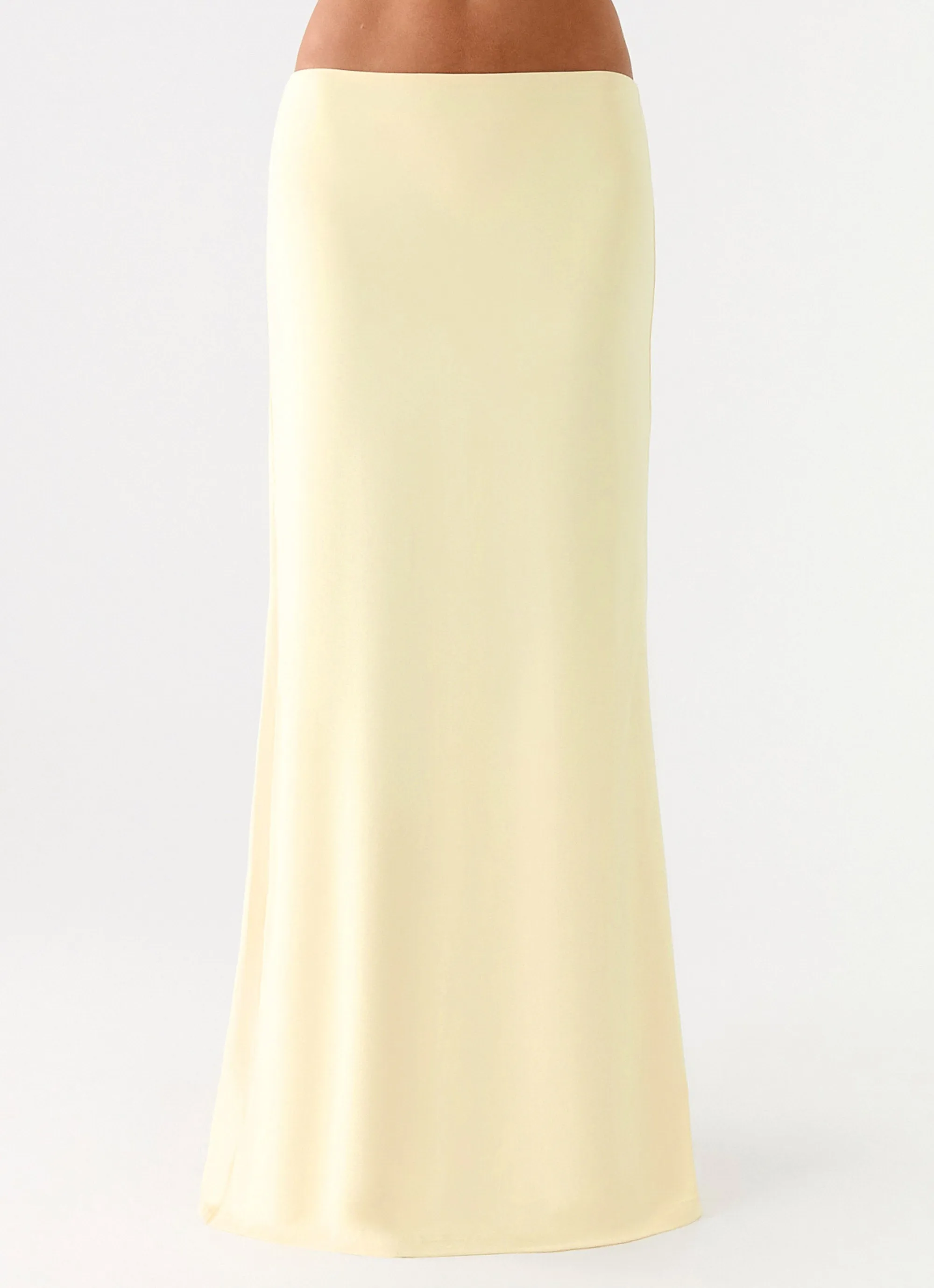 color block Ashi Maxi Skirt - Yellow