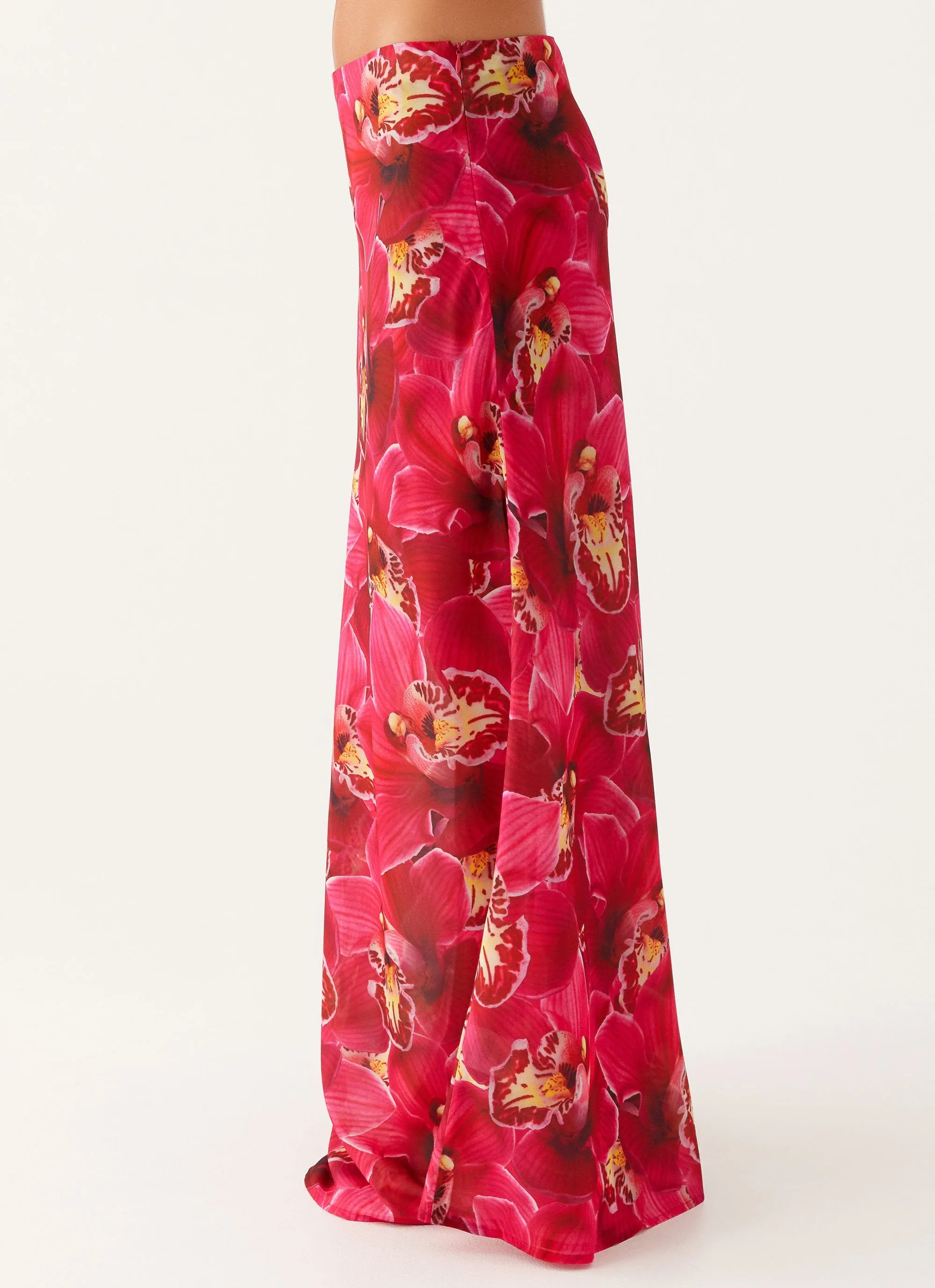 Ashley Maxi Skirt - Orchid Pink Pure Vibes Polished Look