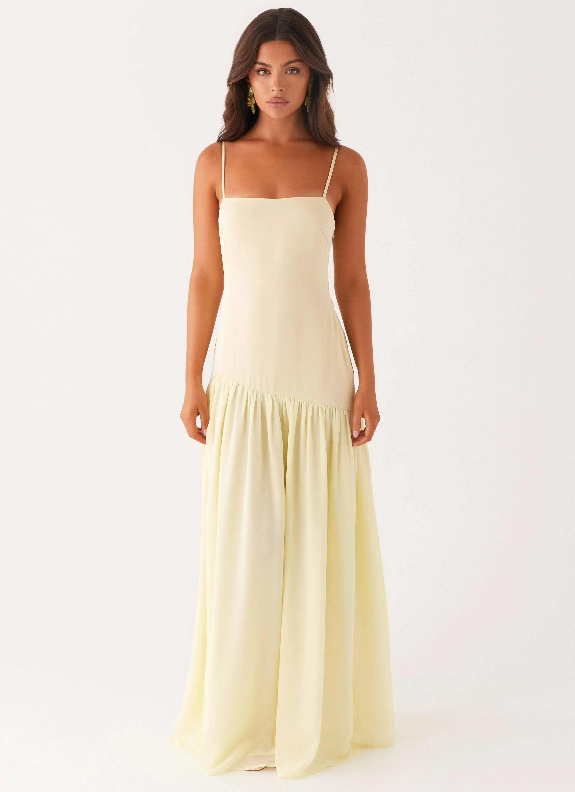 Asteria Maxi Dress - Yellow Profile Enhancer