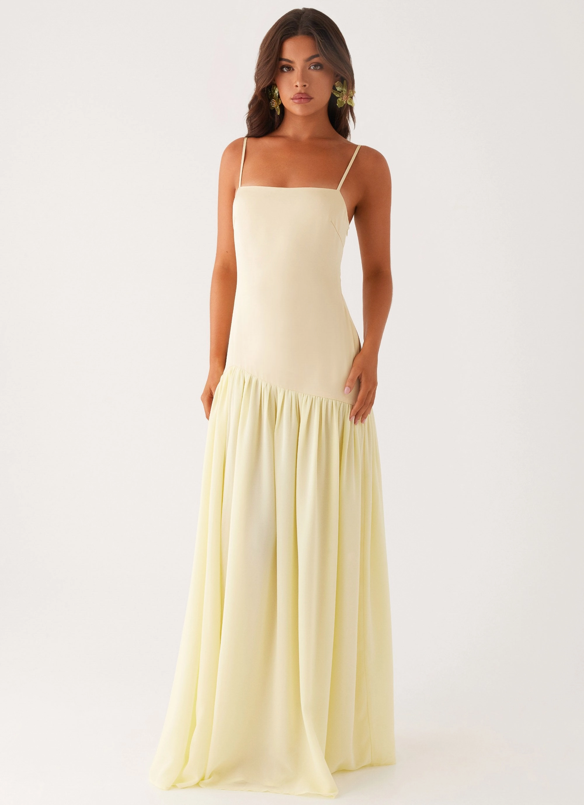 Asteria Maxi Dress - Yellow Boho Tone