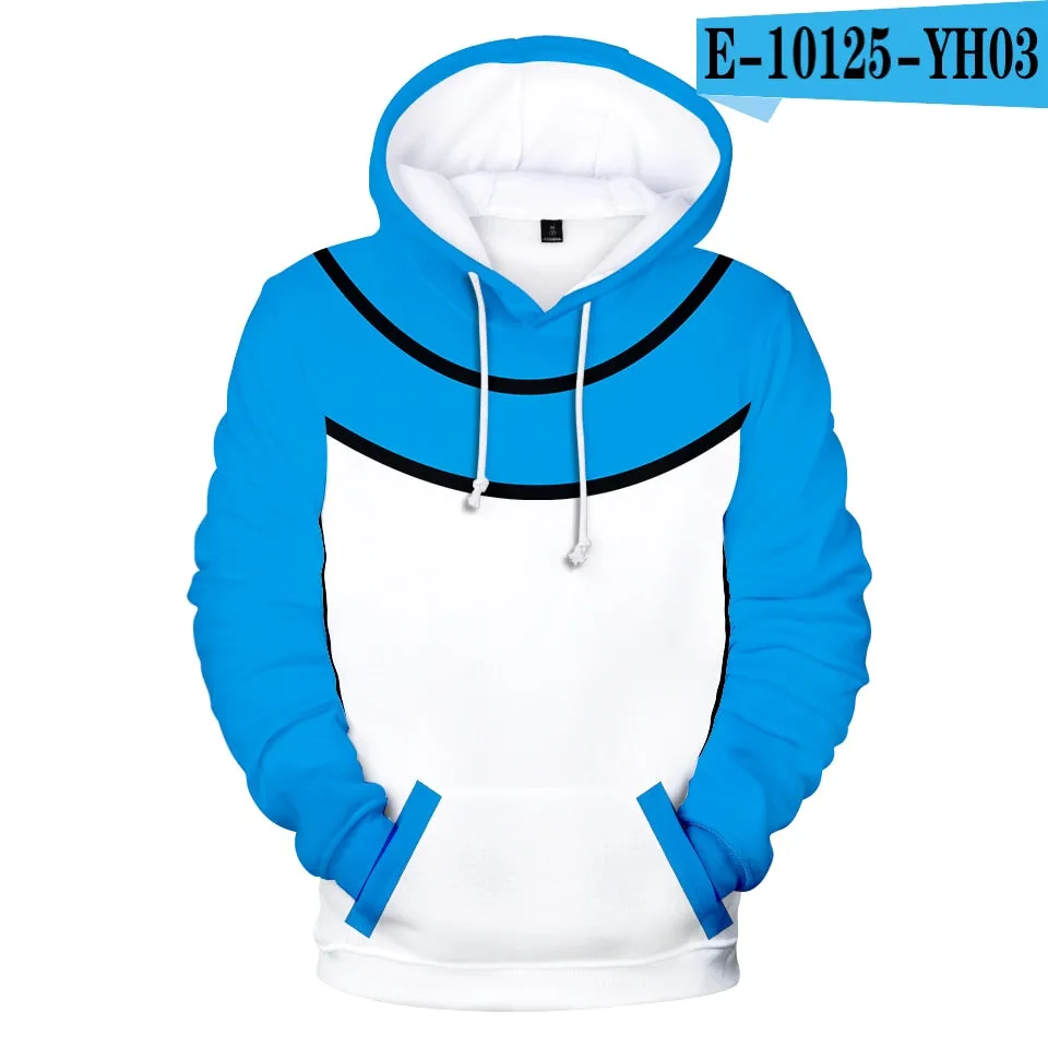 Autumn 3D Anime Pokemon Hoodies Men Women Hoodie Children Sweatshirts 3D Pokemon Hooded  boys girls Anime Kids Casual pullovers