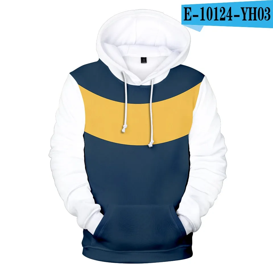 Autumn 3D Anime Pokemon Hoodies Men Women Hoodie Children Sweatshirts 3D Pokemon Hooded  boys girls Anime Kids Casual pullovers