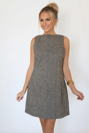 Avenues Mini Dress (FINAL SALE) Flexible Material