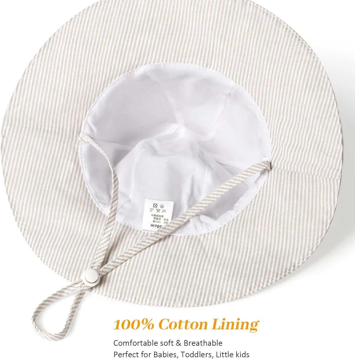 Baby Girl Sun Hat Summer Foldable Beach Hats with UPF50  Sun Protection Wide Brim Toddler Bucket Hat Cap