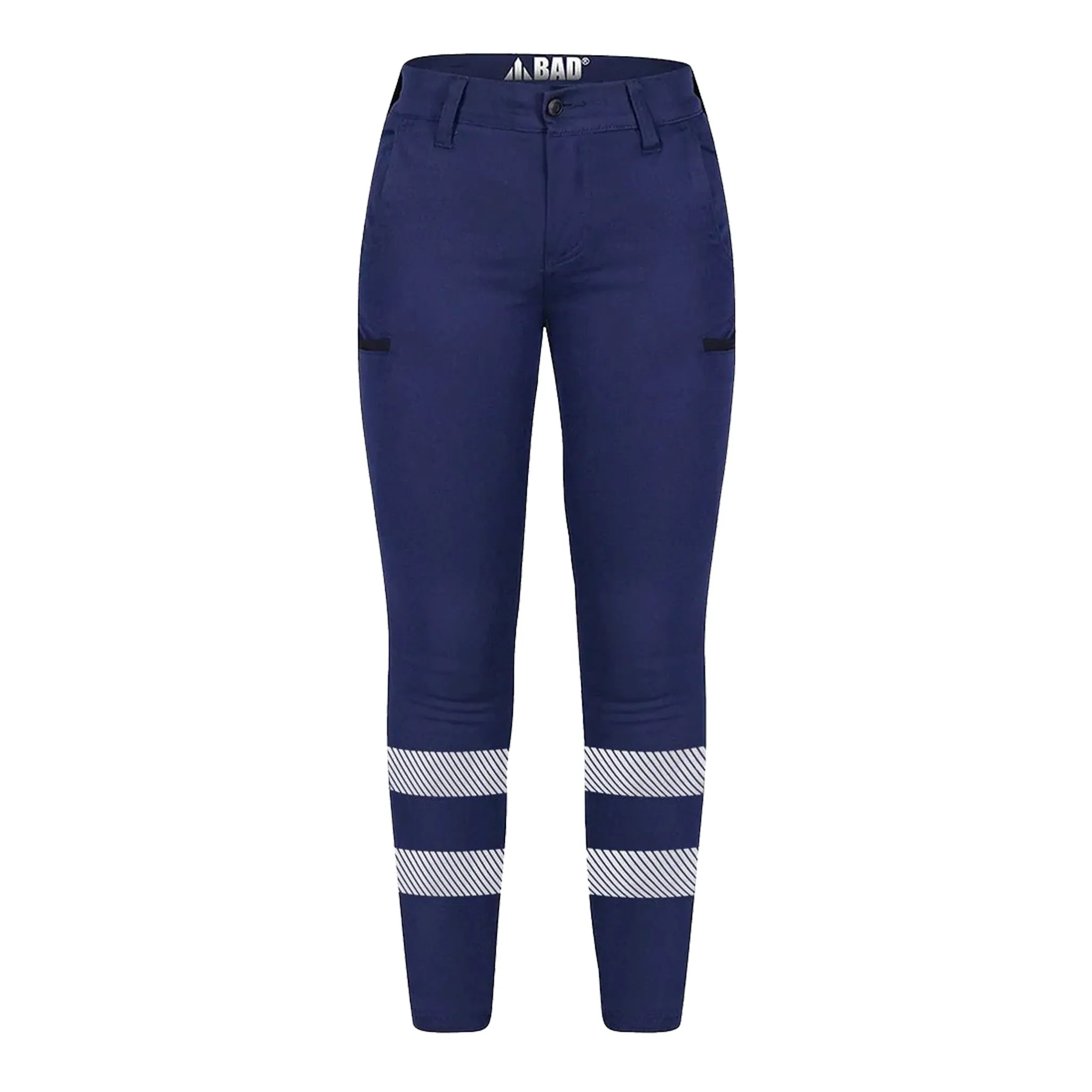 BAD WOMENS FLEX HYPERMOVE WORK JEGGINGS - TAPE