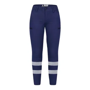 BAD WOMENS FLEX HYPERMOVE WORK JEGGINGS - TAPE