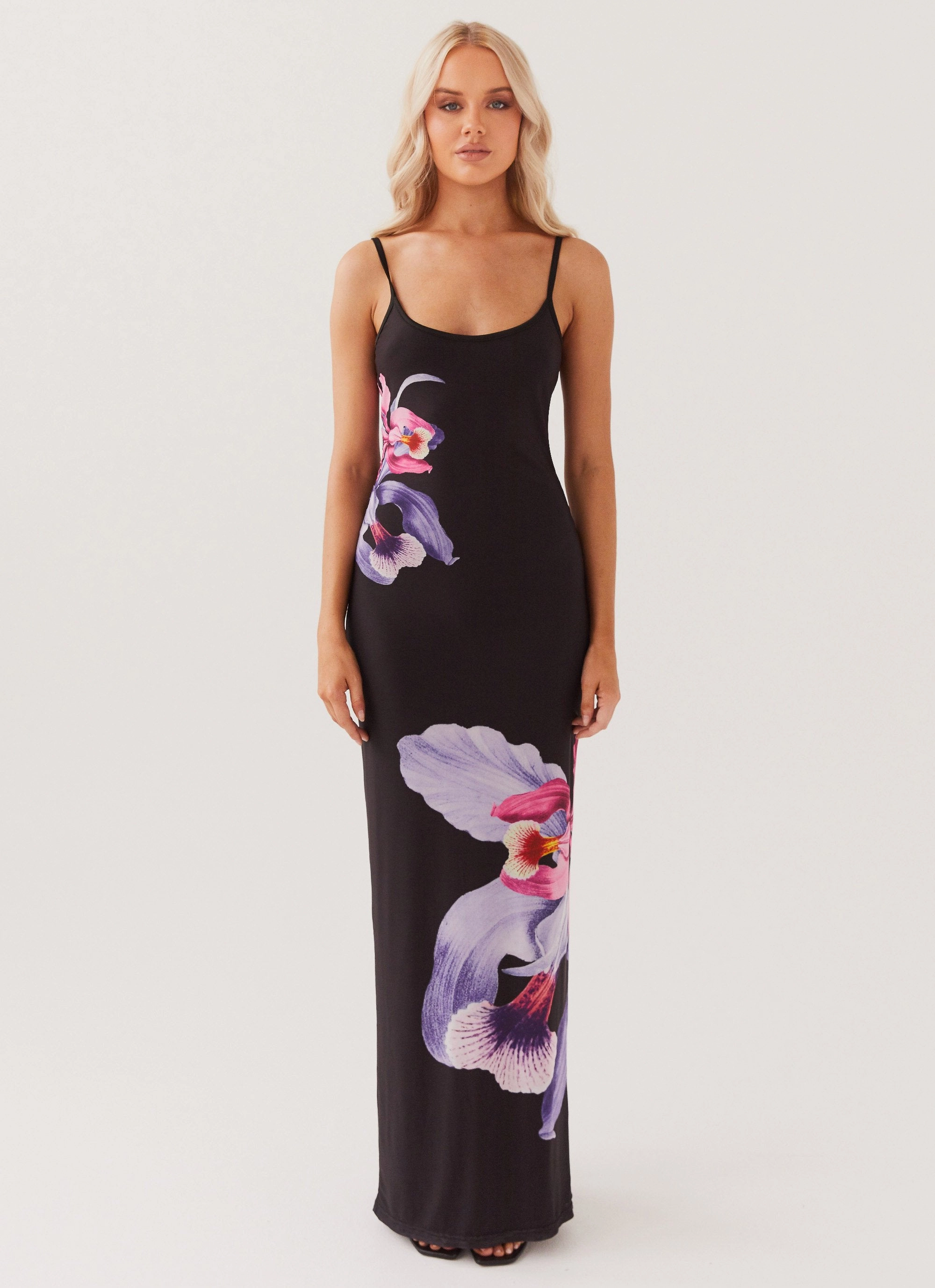 Bad News Mesh Maxi Dress - Black Tulip Birthday-Celebration Essential Style