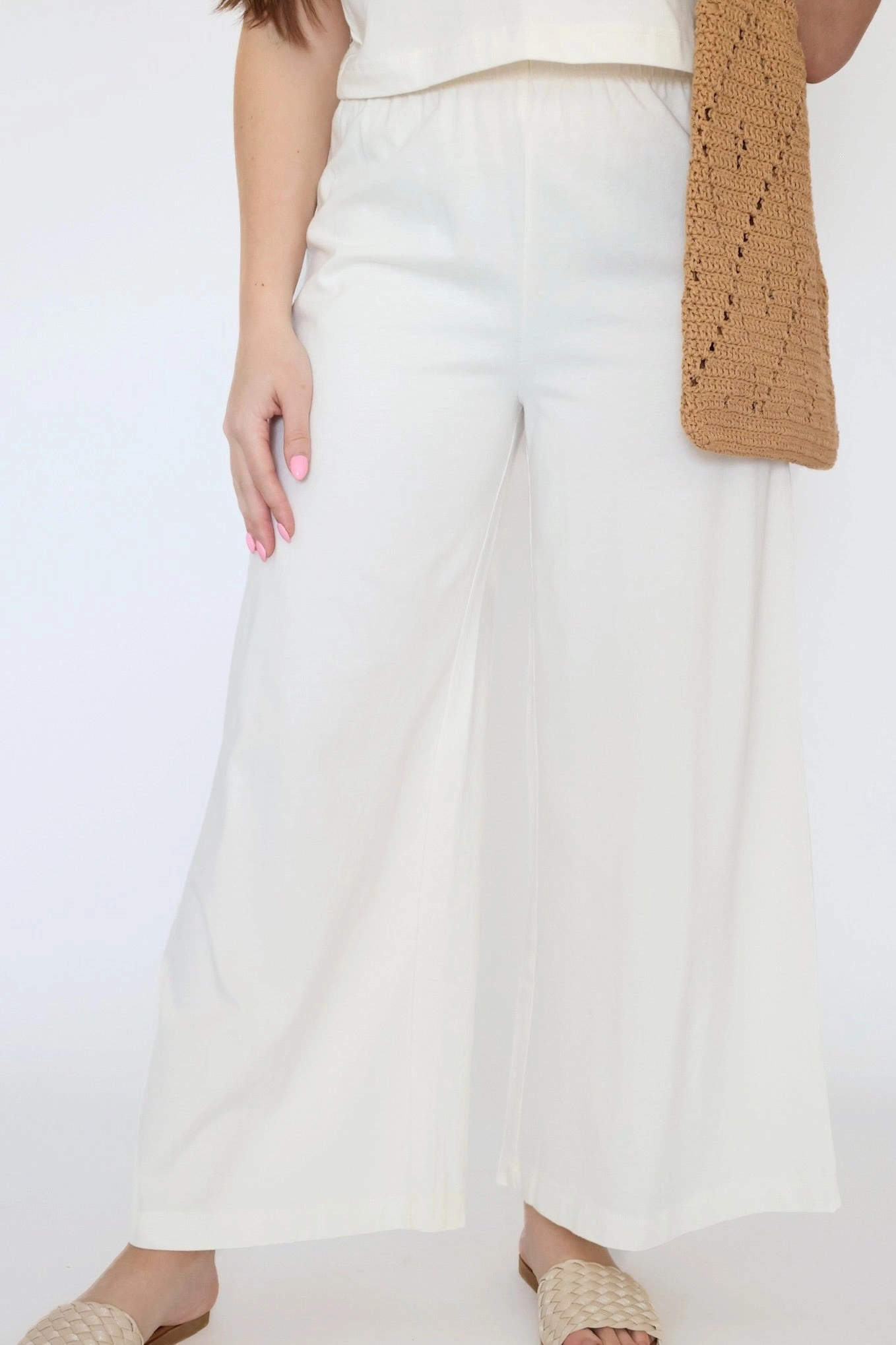 Layered Ventilation Zones Scout Jersey Flare Pant - Sea Salt (FINAL SALE)