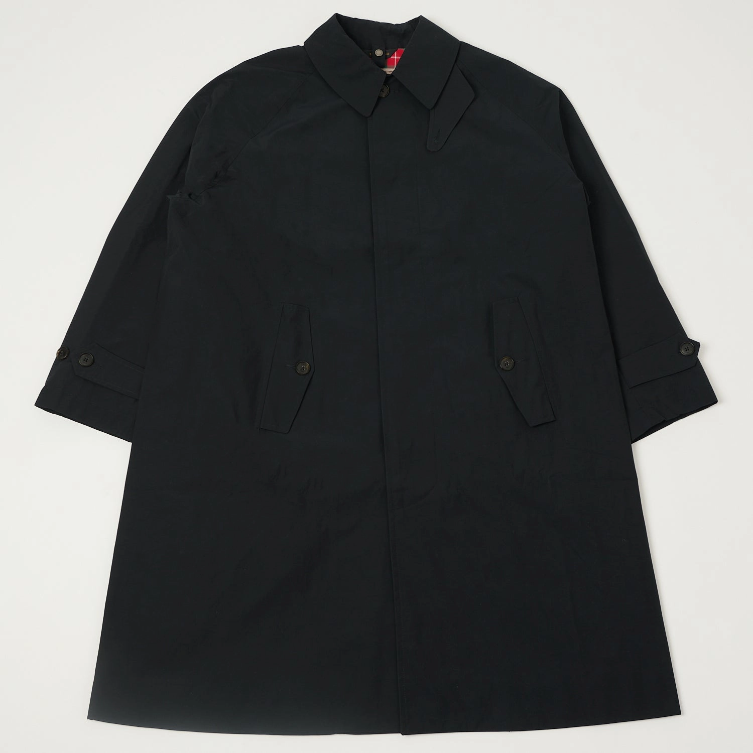 CompressionResistant ModularLayering Baracuta G12 'Baracuta Cloth' Coat - Dark Navy