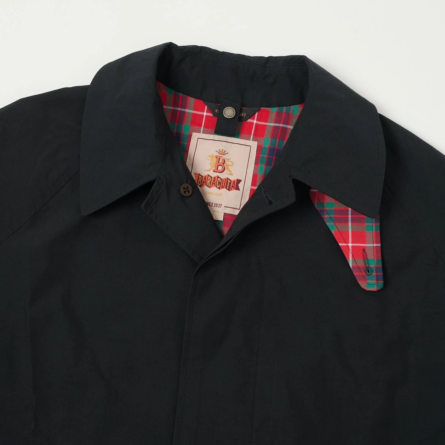 clean design Baracuta G12 'Baracuta Cloth' Coat - Dark Navy